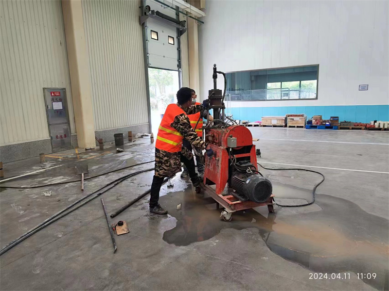 阜宁厂房地面下沉塌陷注浆加固施工